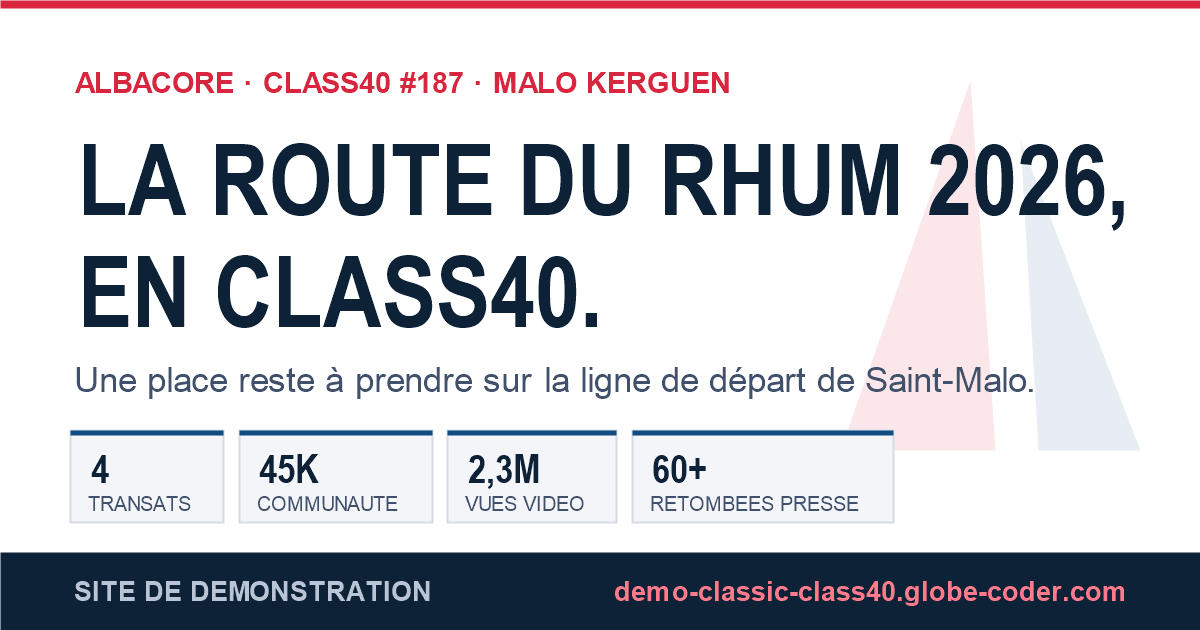 Démo Class40 — style classique